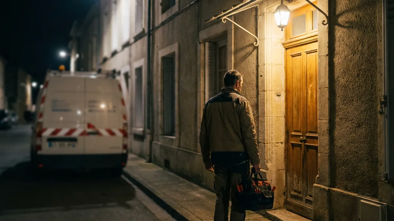 Intervention de plomberie en soirée dans un logement d'Élancourt